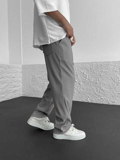 Roger | Soft Ribbed Trousers