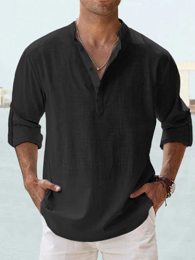 Arian | Breathable Linen Shirt