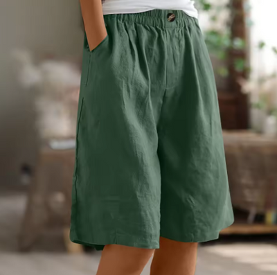 Hallie – Wide Casual Shorts