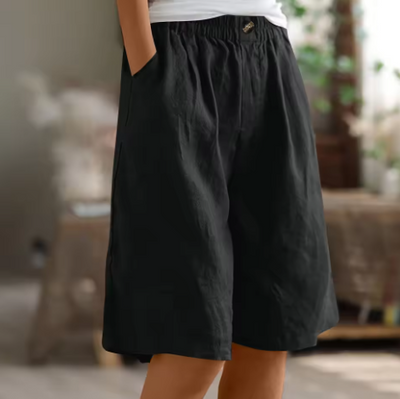 Hallie – Wide Casual Shorts