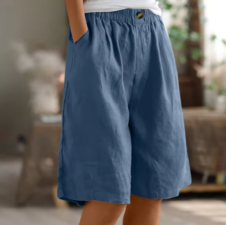 Hallie – Wide Casual Shorts