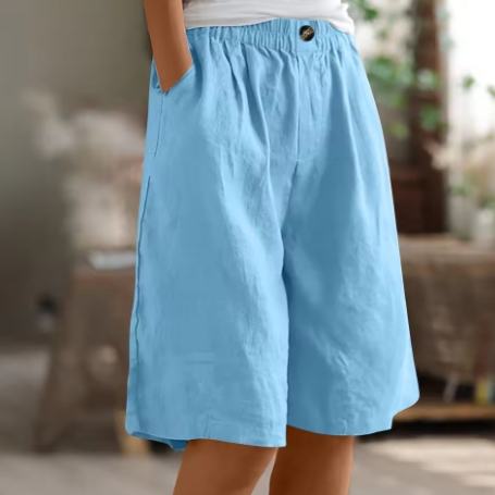 Hallie – Wide Casual Shorts