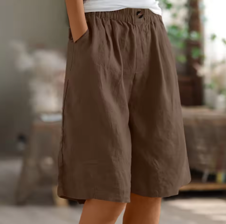 Hallie – Wide Casual Shorts