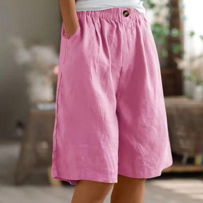 Hallie – Wide Casual Shorts