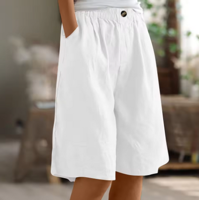 Hallie – Wide Casual Shorts