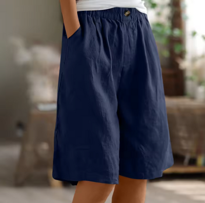 Hallie – Wide Casual Shorts