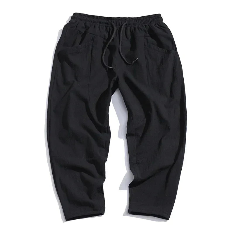 Dorothy | Relaxed Linen Cropped Pants
