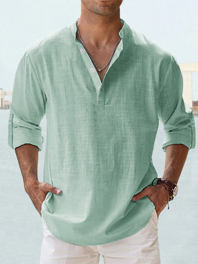 Arian | Breathable Linen Shirt
