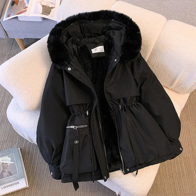Kate | Elegant Winter Jacket with Faux Fur