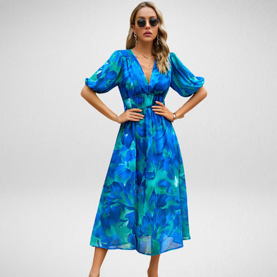 Meredith | Charming V-Neck Dress