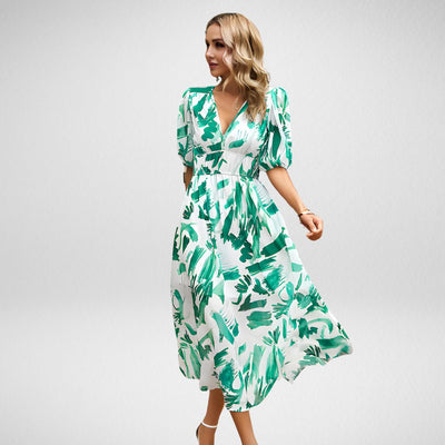 Meredith | Charming V-Neck Dress