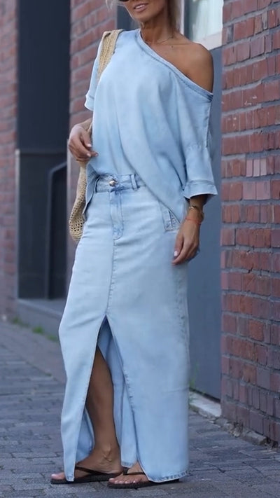 Nylah | Tencel Round Suit