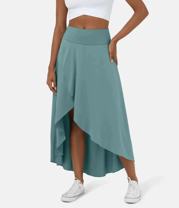Harmony | Quick Dry Ruffle Midi Skirt