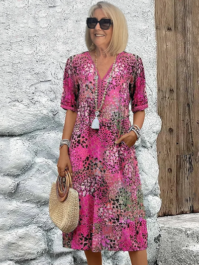 Flora | Women's Midi Dress