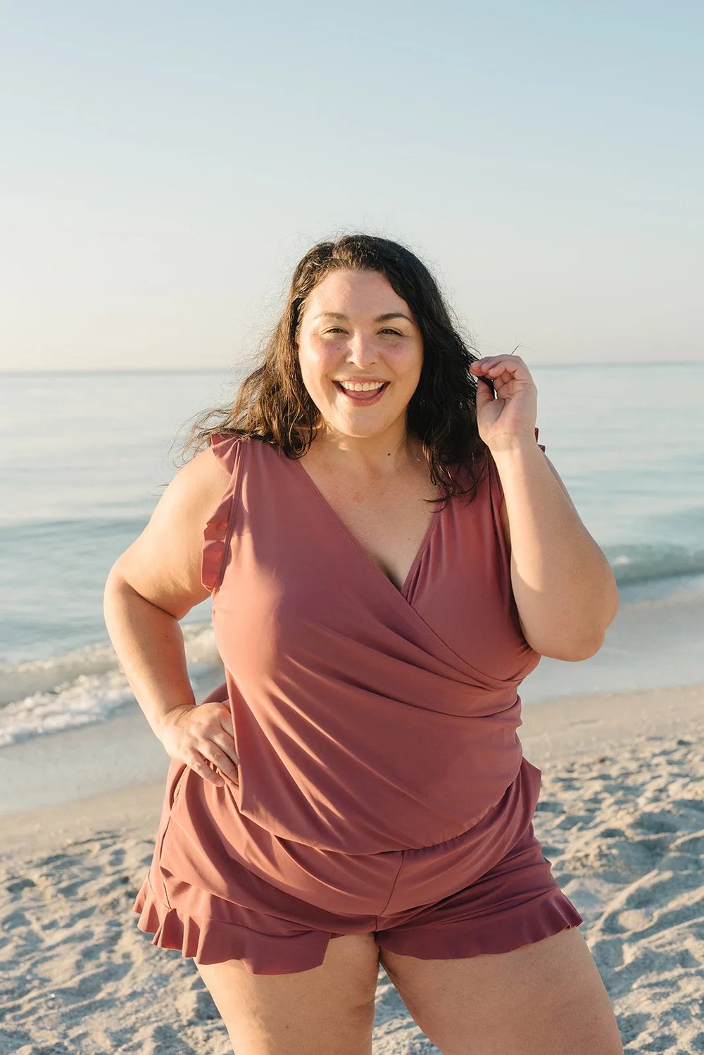 Rosa | Supportive Ruffle Swimsuit
