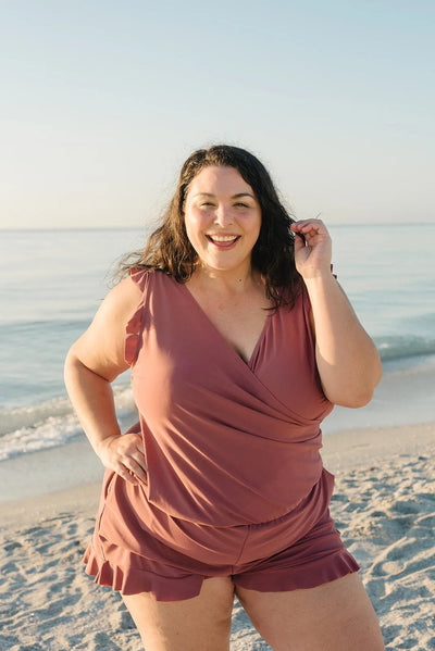 Rosa | Supportive Ruffle Swimsuit
