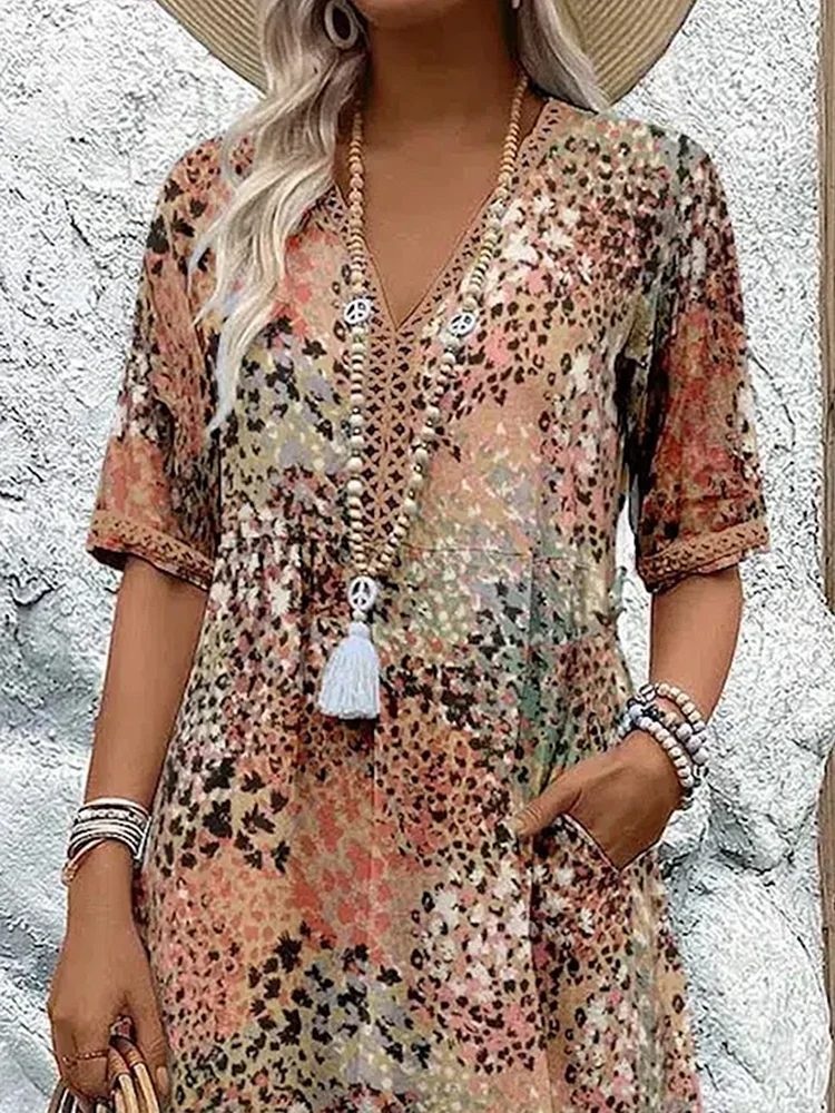 Flora | Women's Midi Dress