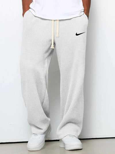 NK™  Waffle Texture Trousers