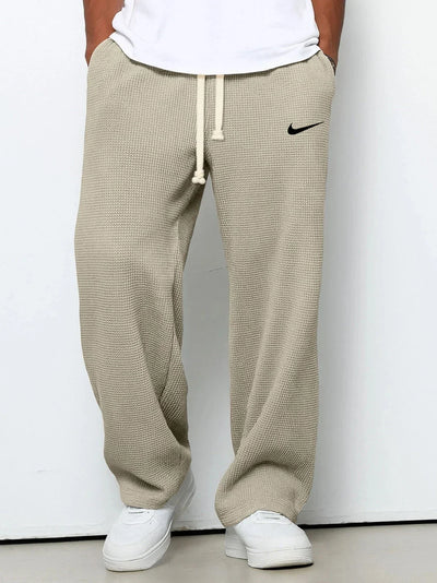 NK™  Waffle Texture Trousers