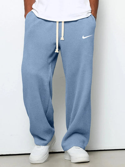 NK™  Waffle Texture Trousers
