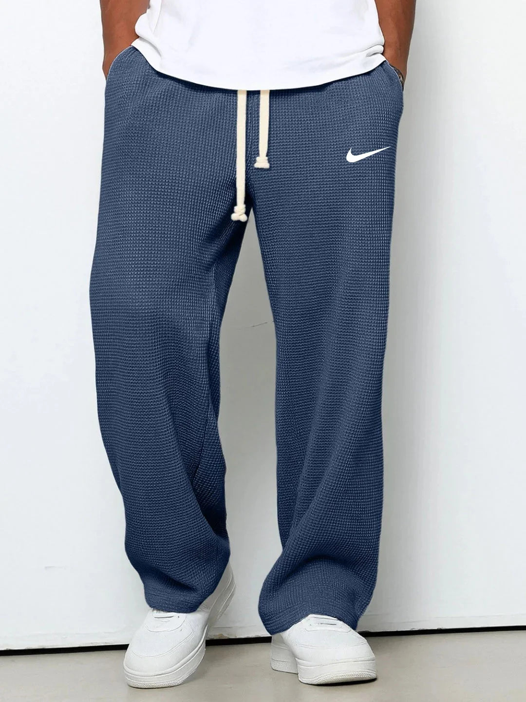 NK™  Waffle Texture Trousers
