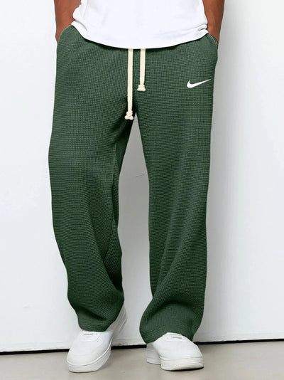 NK™  Waffle Texture Trousers