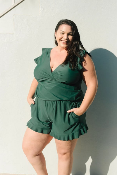 Rosa | Supportive Ruffle Swimsuit