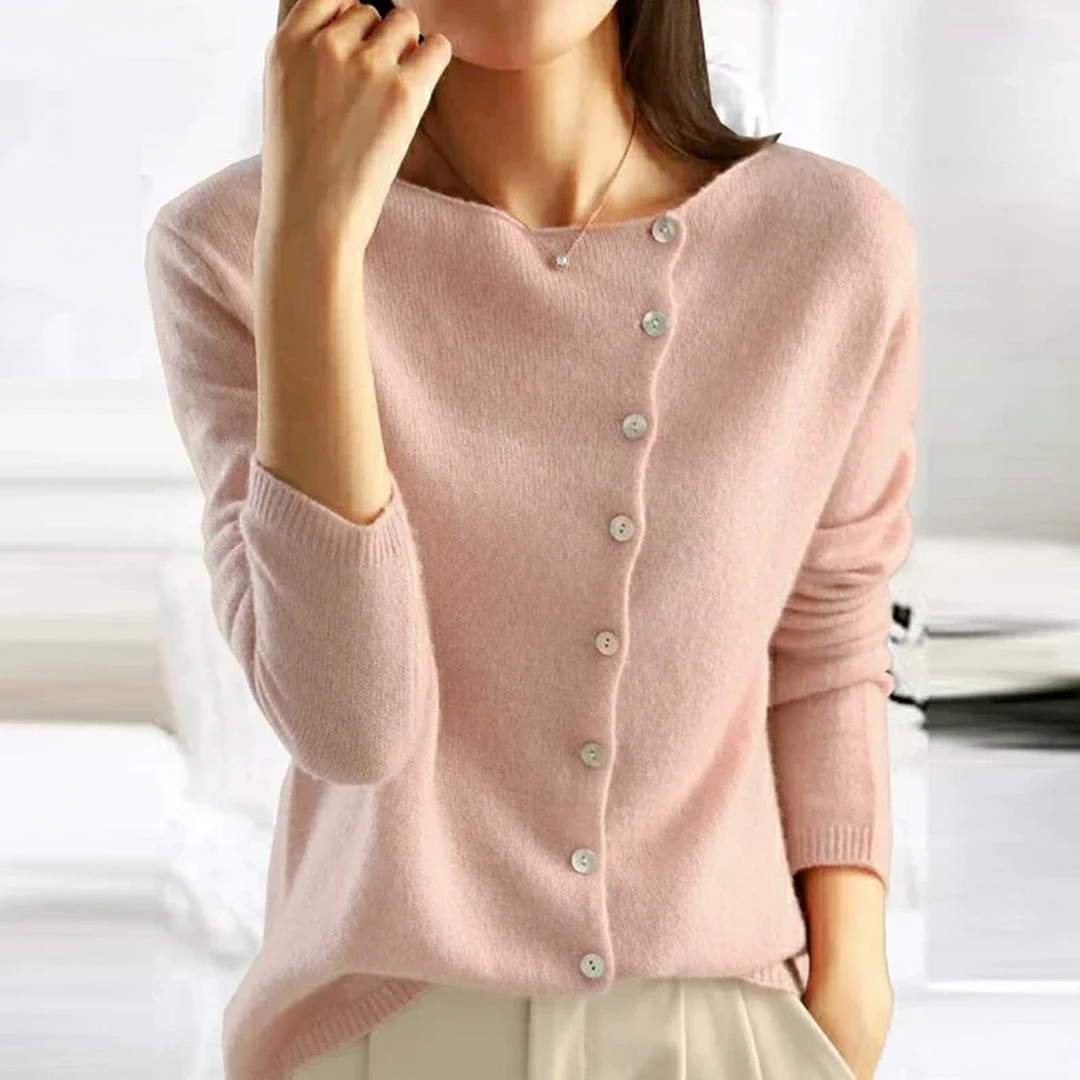 Liz | Elegant Wool Cardigan