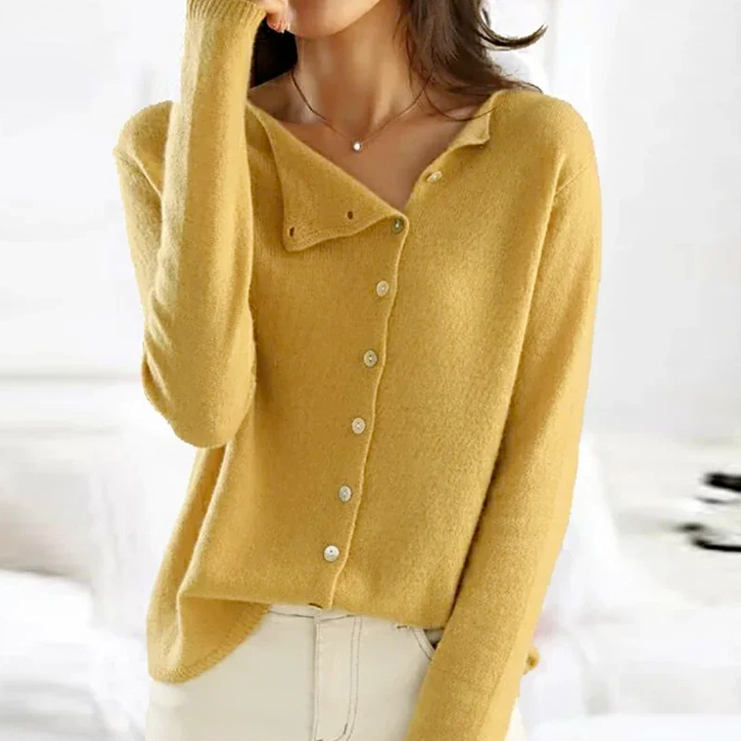 Liz | Elegant Wool Cardigan