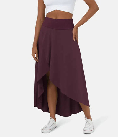 Harmony | Quick Dry Ruffle Midi Skirt