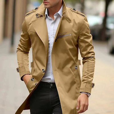 Mark | Elegant Trench Coat for Men