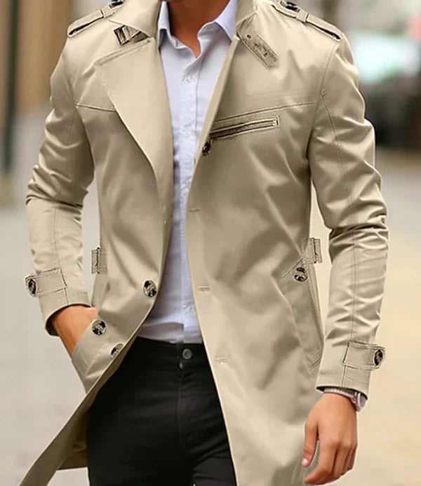 Mark | Elegant Trench Coat for Men