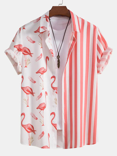 Flamenco Stripe Panel Shirt