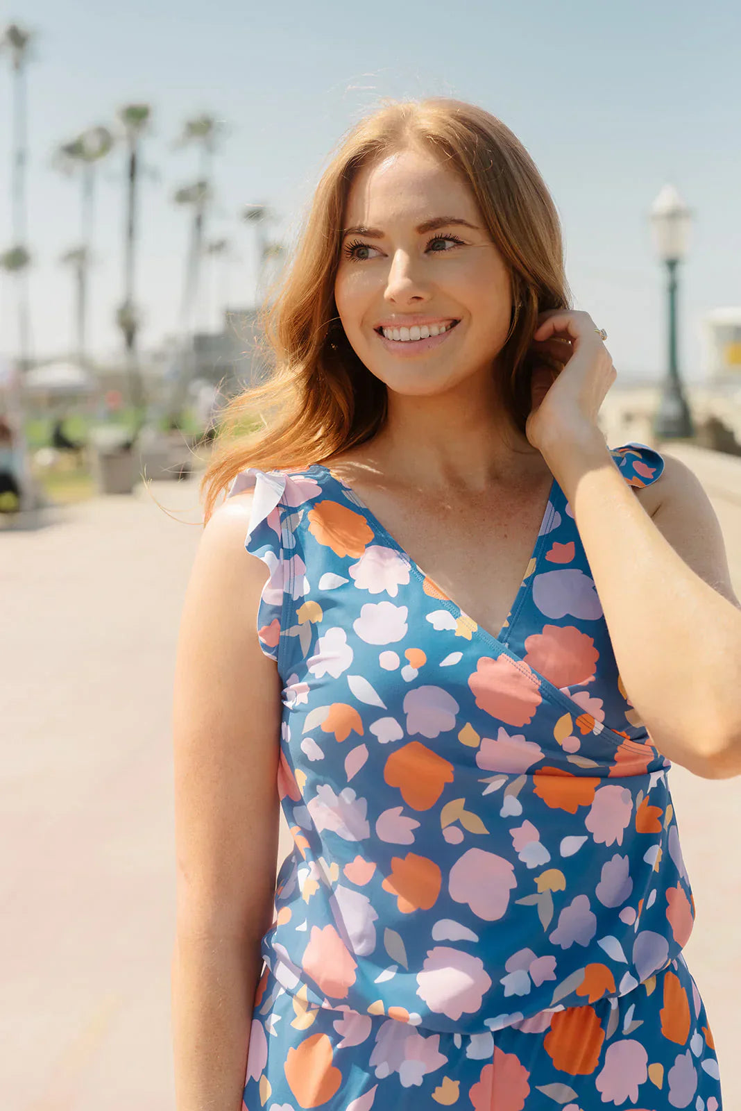 Rosa | Supportive Ruffle Swimsuit