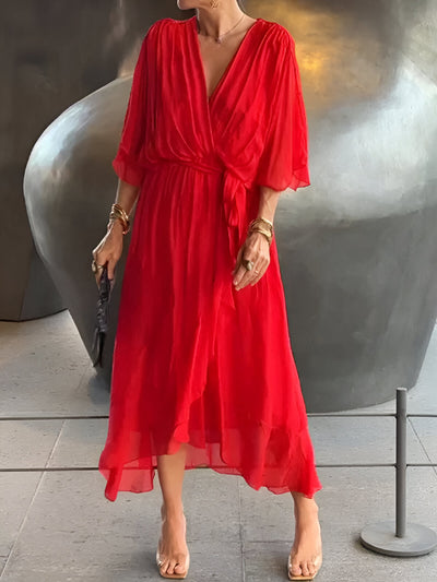 Audrey | Elegant Chiffon Dress