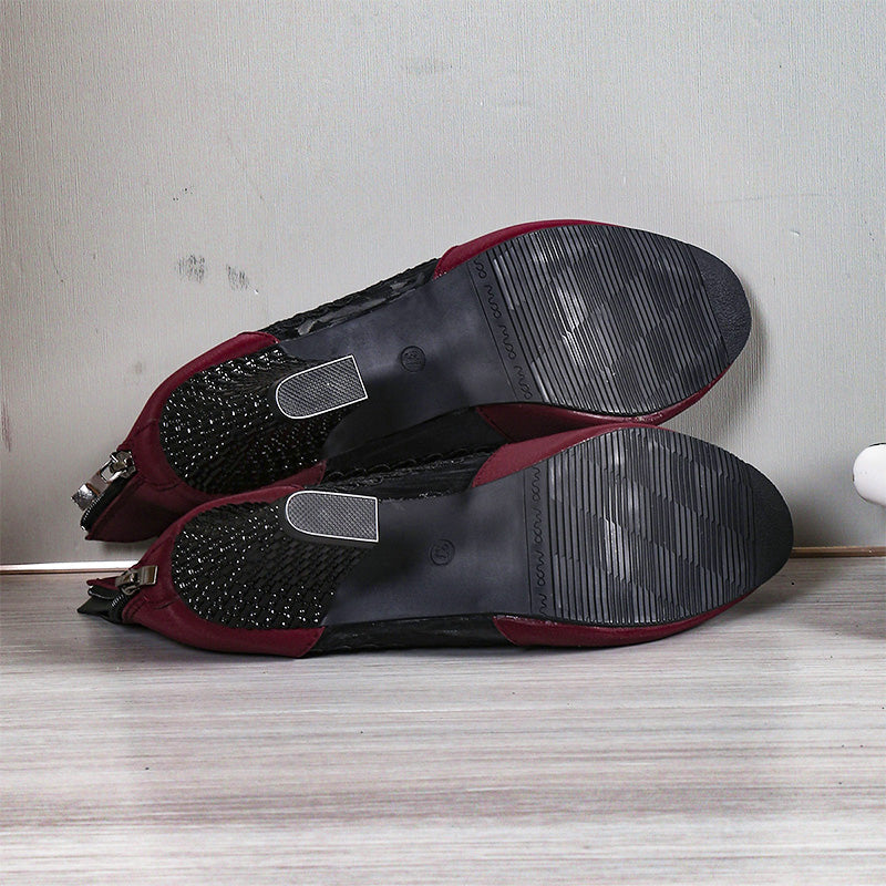 Vera |  Elegant Lace Summer Heels