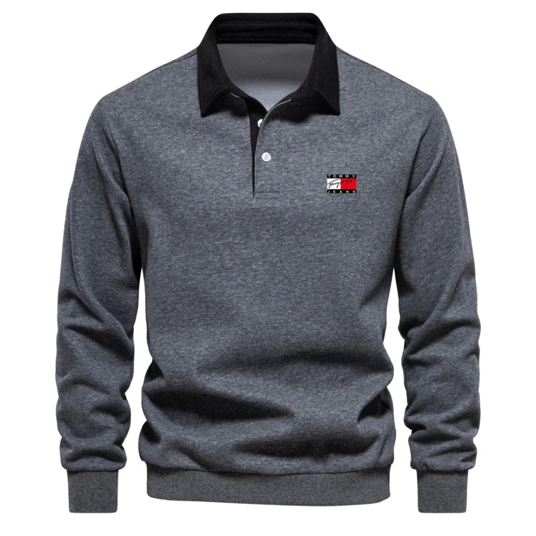 TH™  Men’s Long Sleeve Polo Shirt