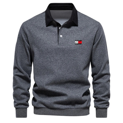 TH™  Men’s Long Sleeve Polo Shirt