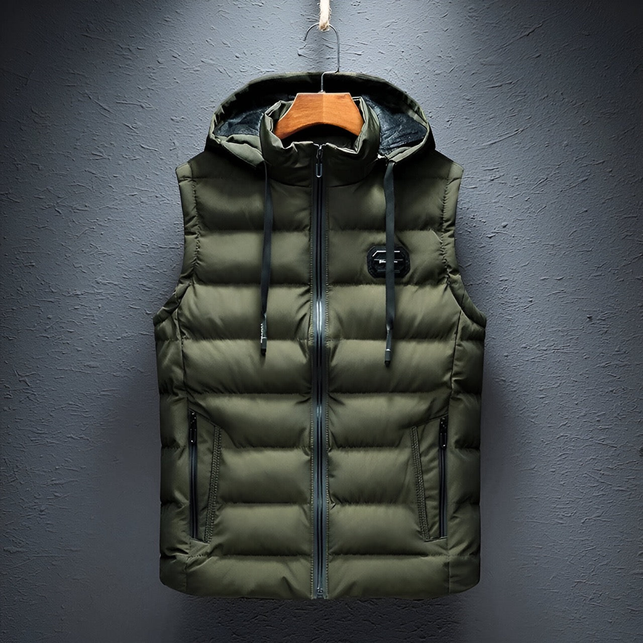 Terry | Hooded Gilet for Men