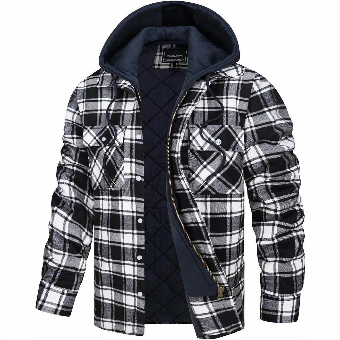Samuel | Hooded Jacket with Zip Closure