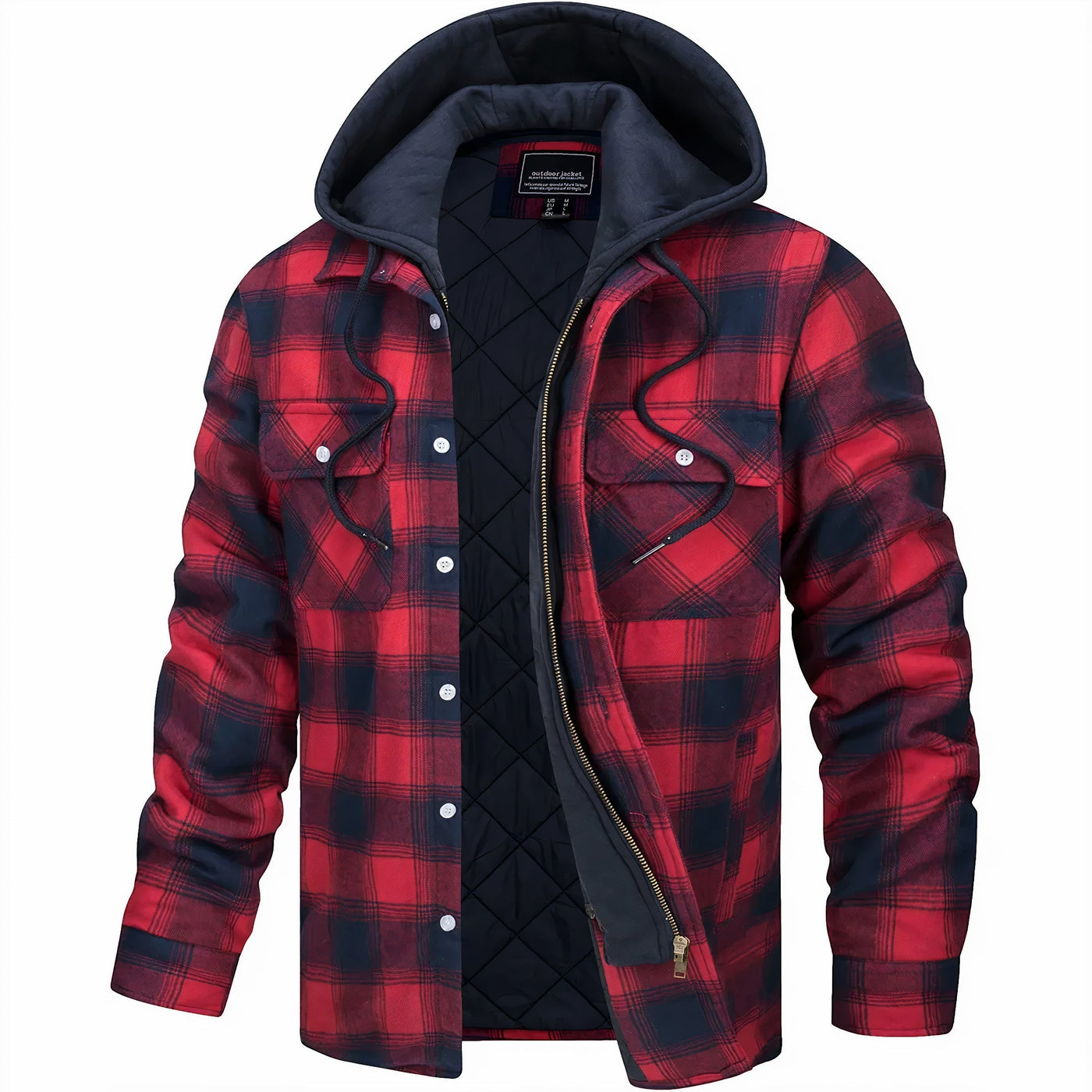 Samuel | Hooded Jacket with Zip Closure