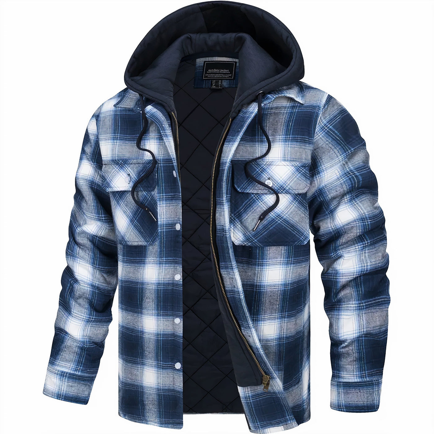 Samuel | Hooded Jacket with Zip Closure