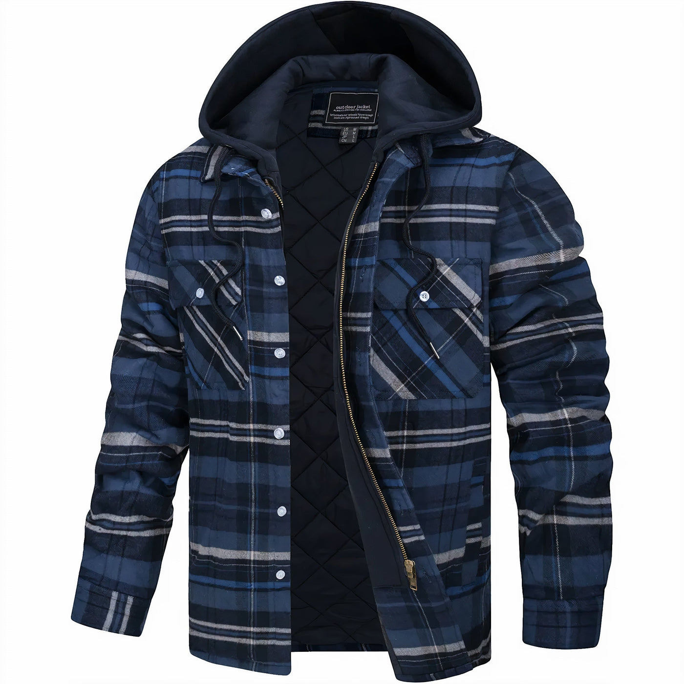 Samuel | Hooded Jacket with Zip Closure